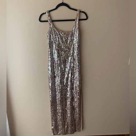 Revolve Majorelle Danielle Maxi Sequins Cocktail Party Dress xxs - Picture 4 of 10